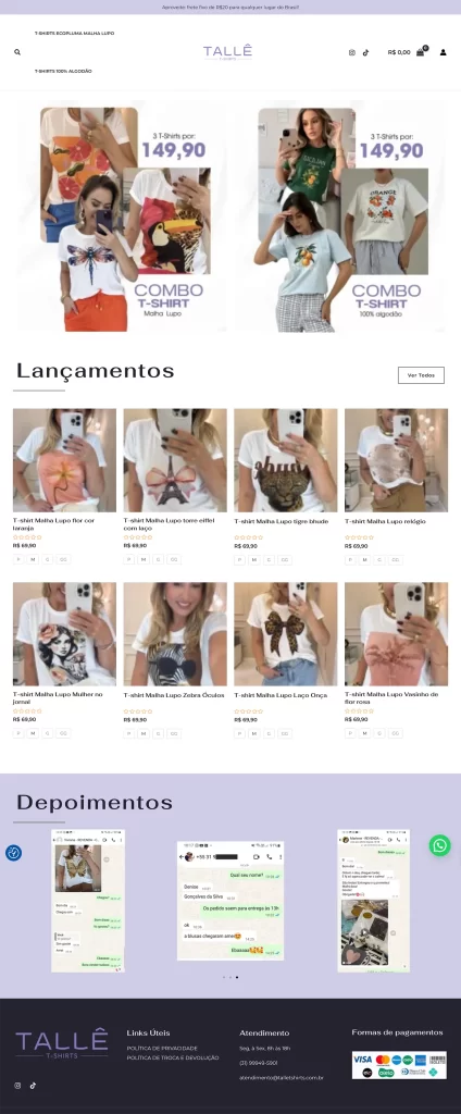 screenshot talletshirts screenshot talletshirts